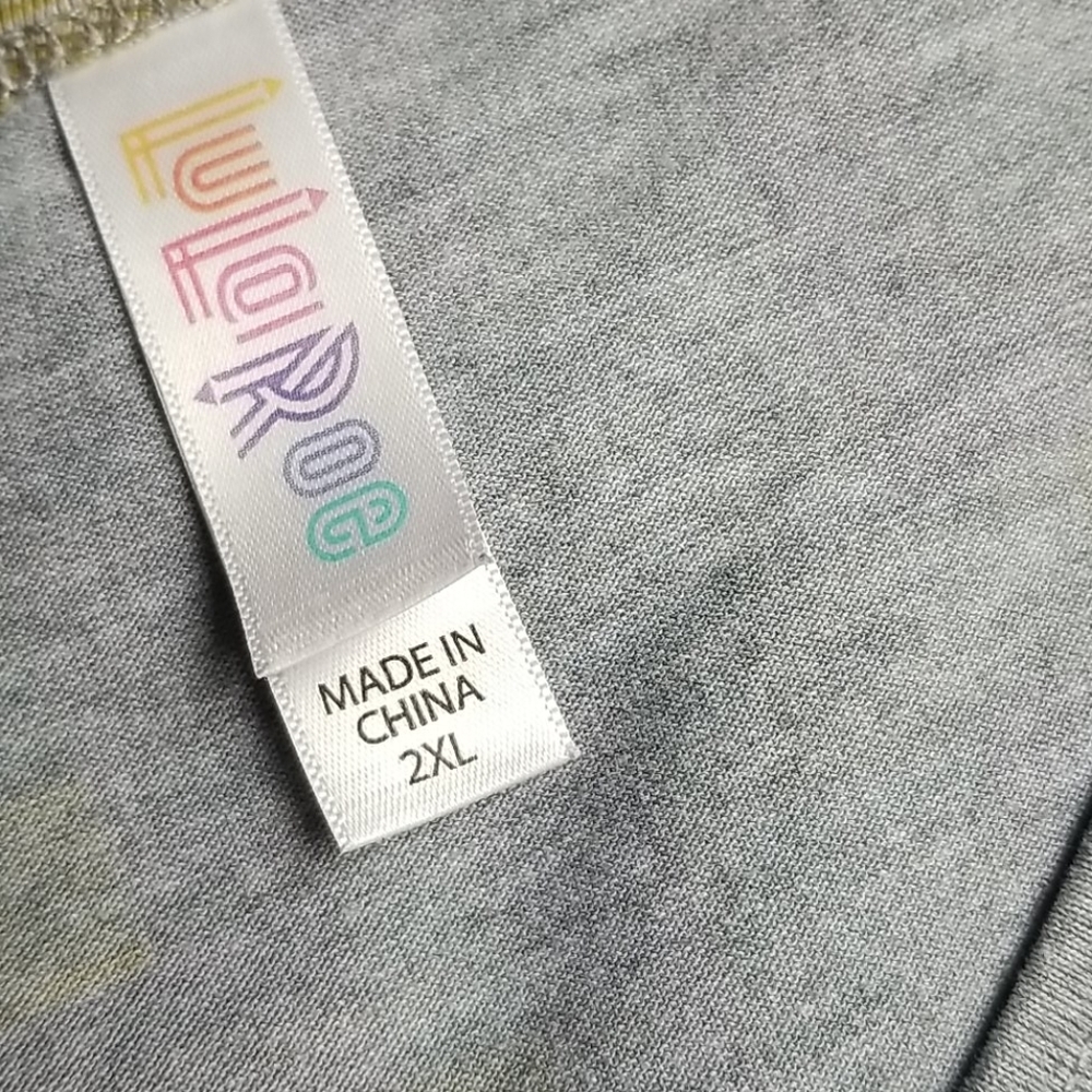 LuLaRoe PLUS tunic top - Picture 7 of 8